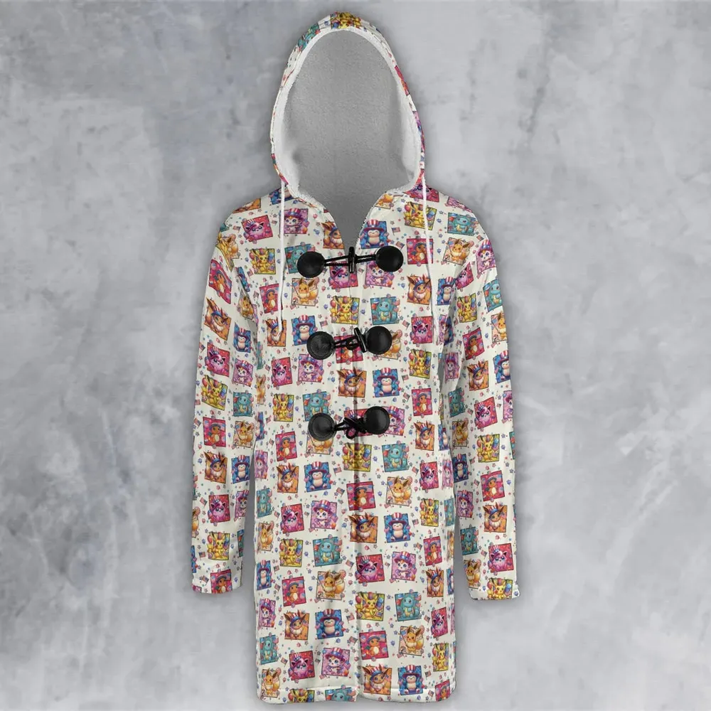 Chill The 4th Out Pokemon Hooded Cloak Coat - 2