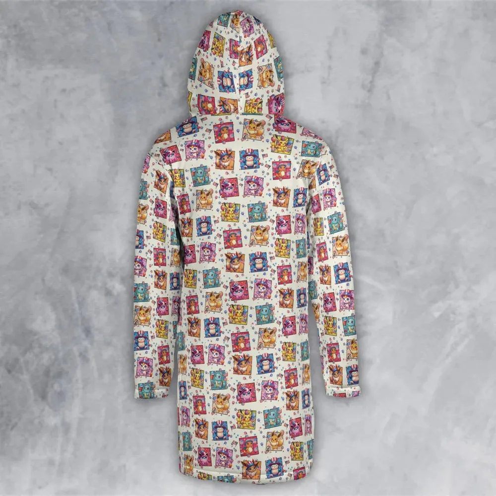 Chill The 4th Out Pokemon Hooded Cloak Coat - 3