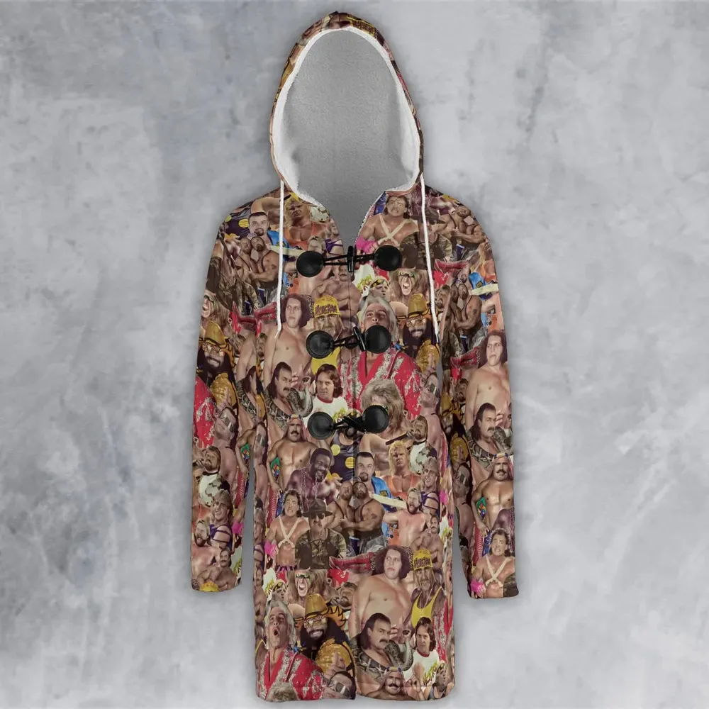 Pro Wrestlers Hooded Cloak Coat - 2