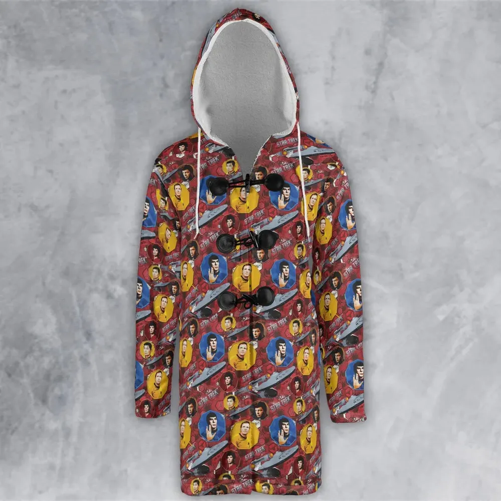 Boldly Star Trek Hooded Cloak Coat - 2