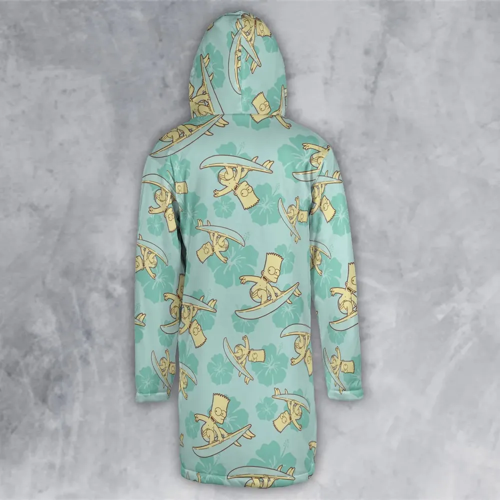 Surfing Simpsons The Simpsons Hooded Cloak Coat - 3