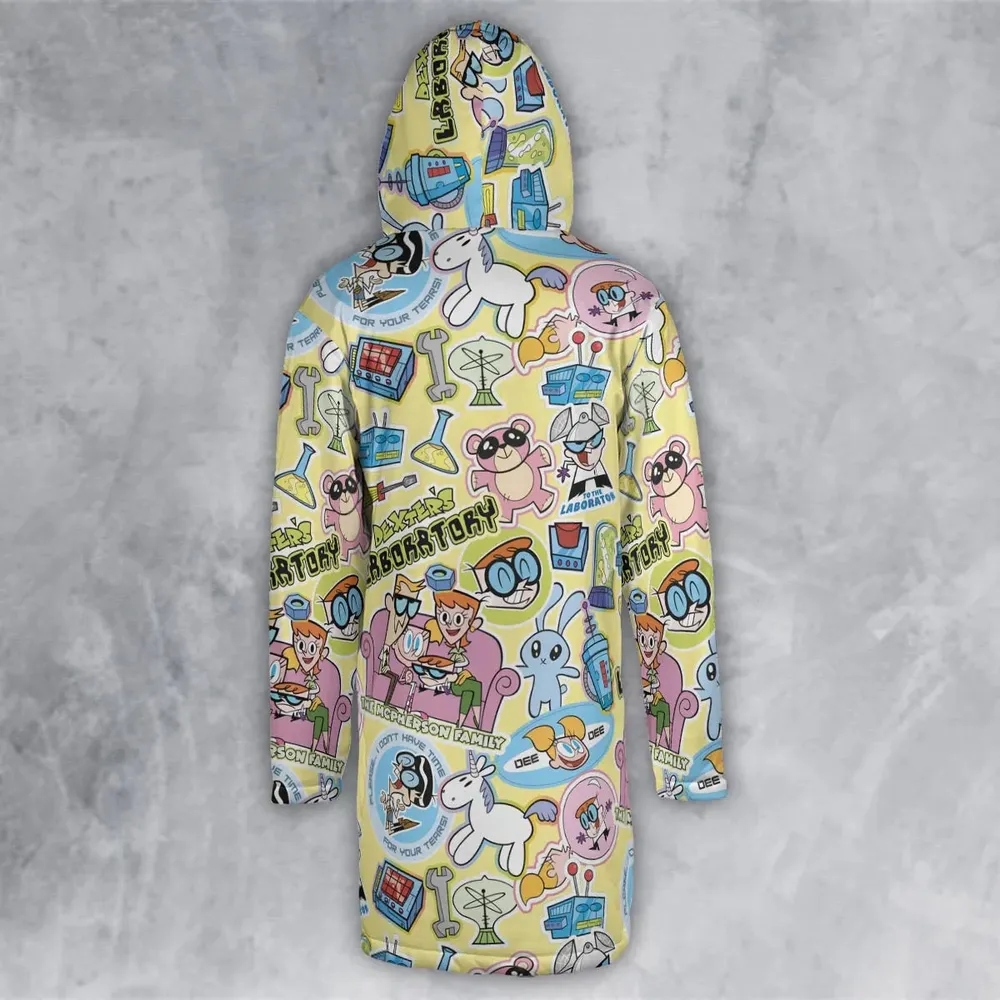 Dee Dee Mandark Dexter's Laboratory Funny Hooded Cloak Coat - 3