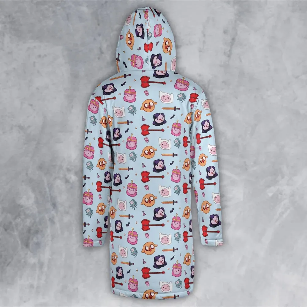 The Gang Adventure Time Hooded Cloak Coat - 3