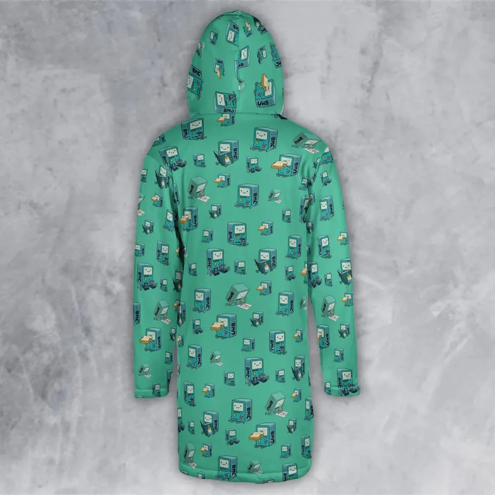 BMO World Adventure Time Hooded Cloak Coat - 3
