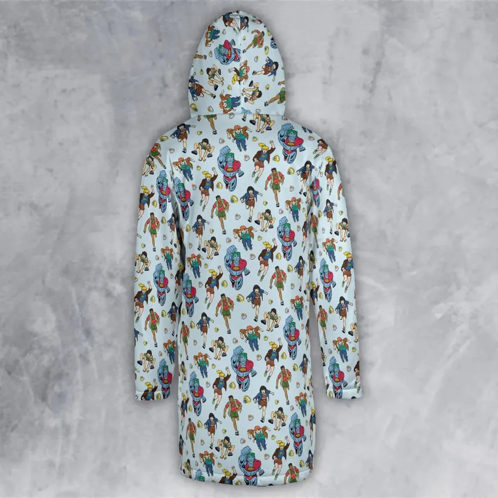Save The Planet Captain Planet and the Planeteers Hooded Cloak Coat - 3