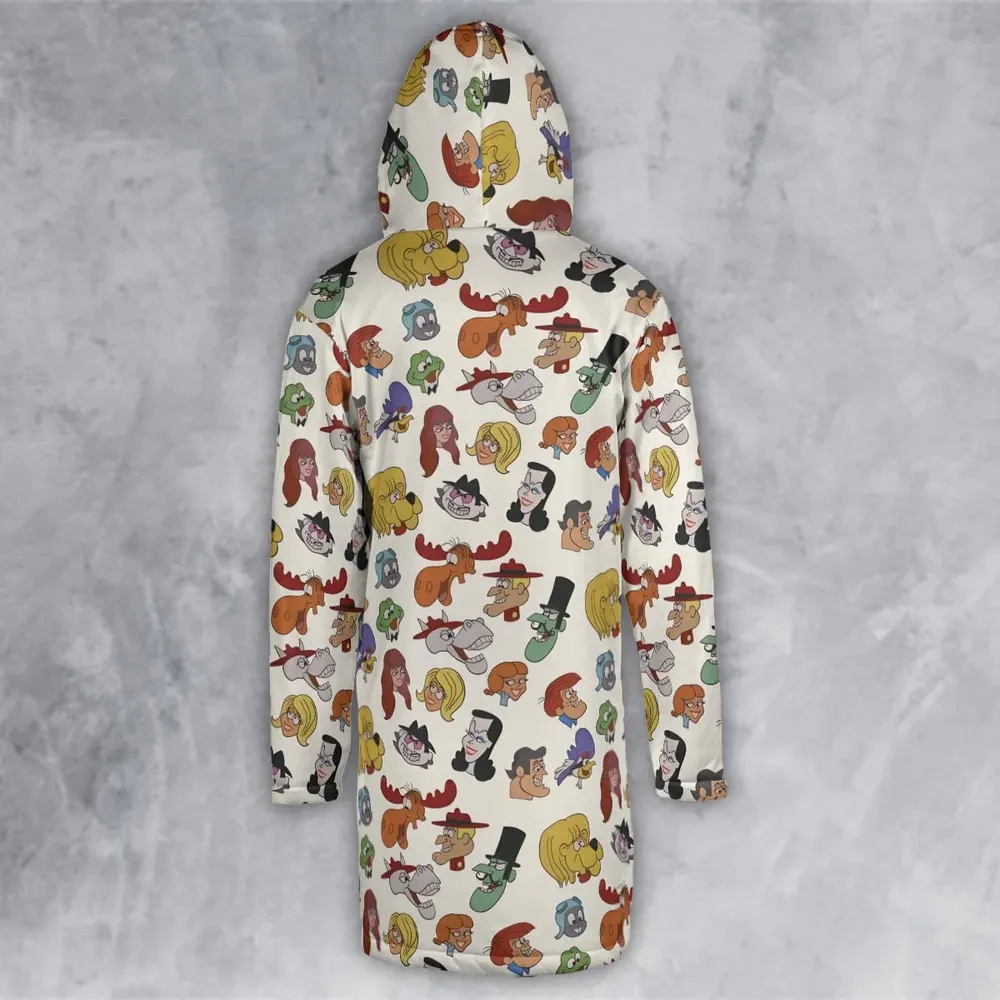 Memory of Jay Ward Hooded Cloak Coat - 3