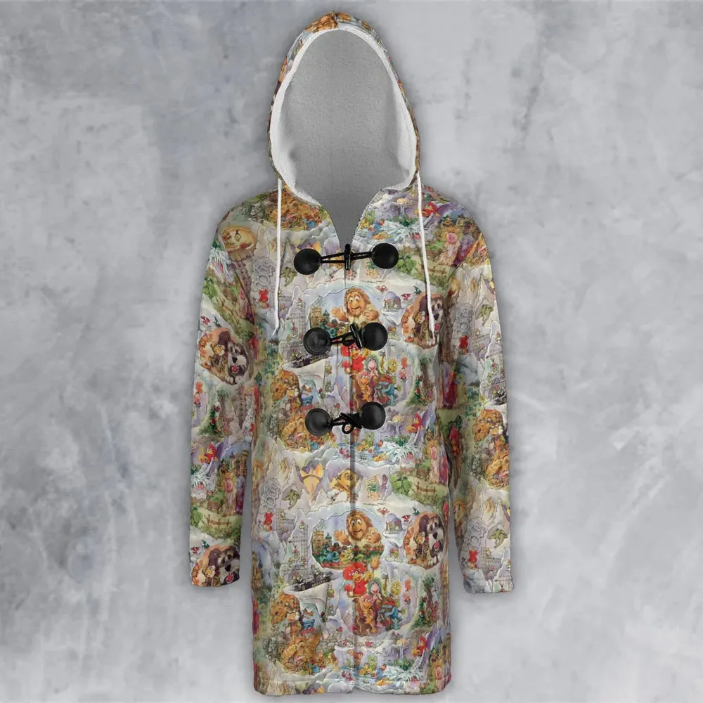 Fraggle Rock Journey Jim Henson Hooded Cloak Coat - 2