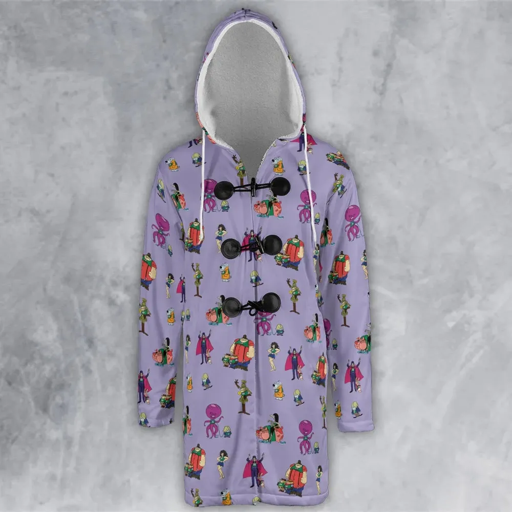 Really Rotten Scooby's All-Star Laff-A-Lympics Hooded Cloak Coat - 2