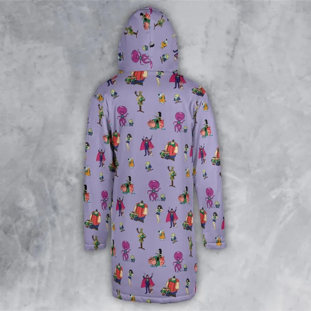 Really Rotten Scooby's All-Star Laff-A-Lympics Hooded Cloak Coat - 3