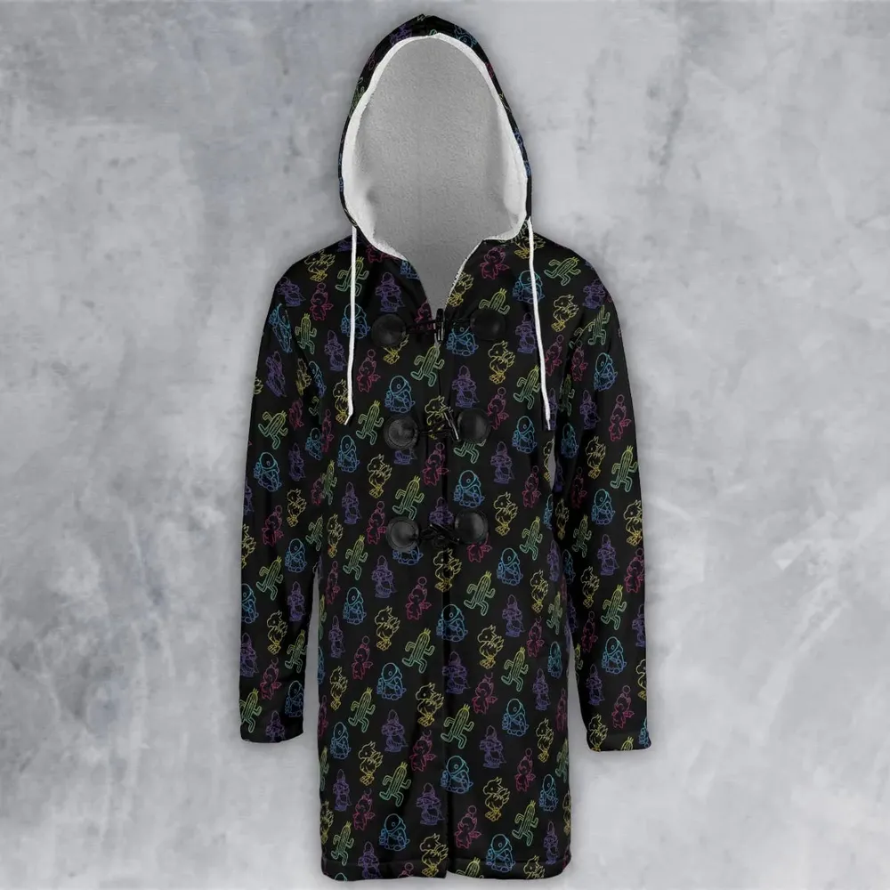 From Chocobos To Cactuars Final Fantasy Hooded Cloak Coat - 2