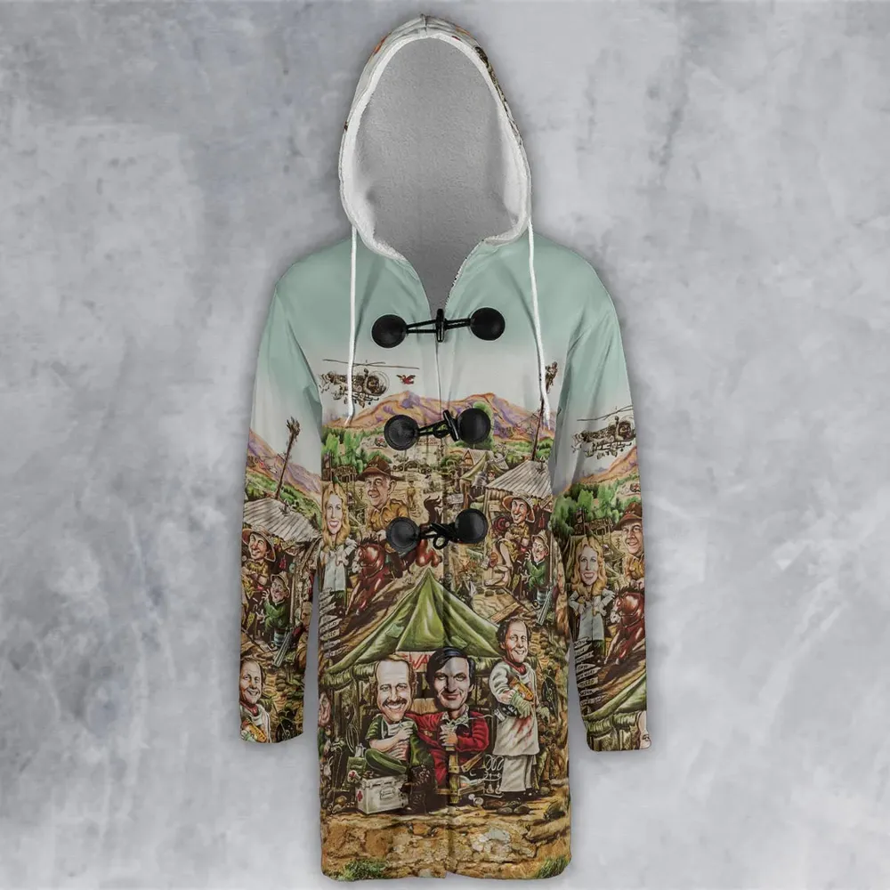 M*A*S*H Movie Art Hooded Cloak Coat - 2
