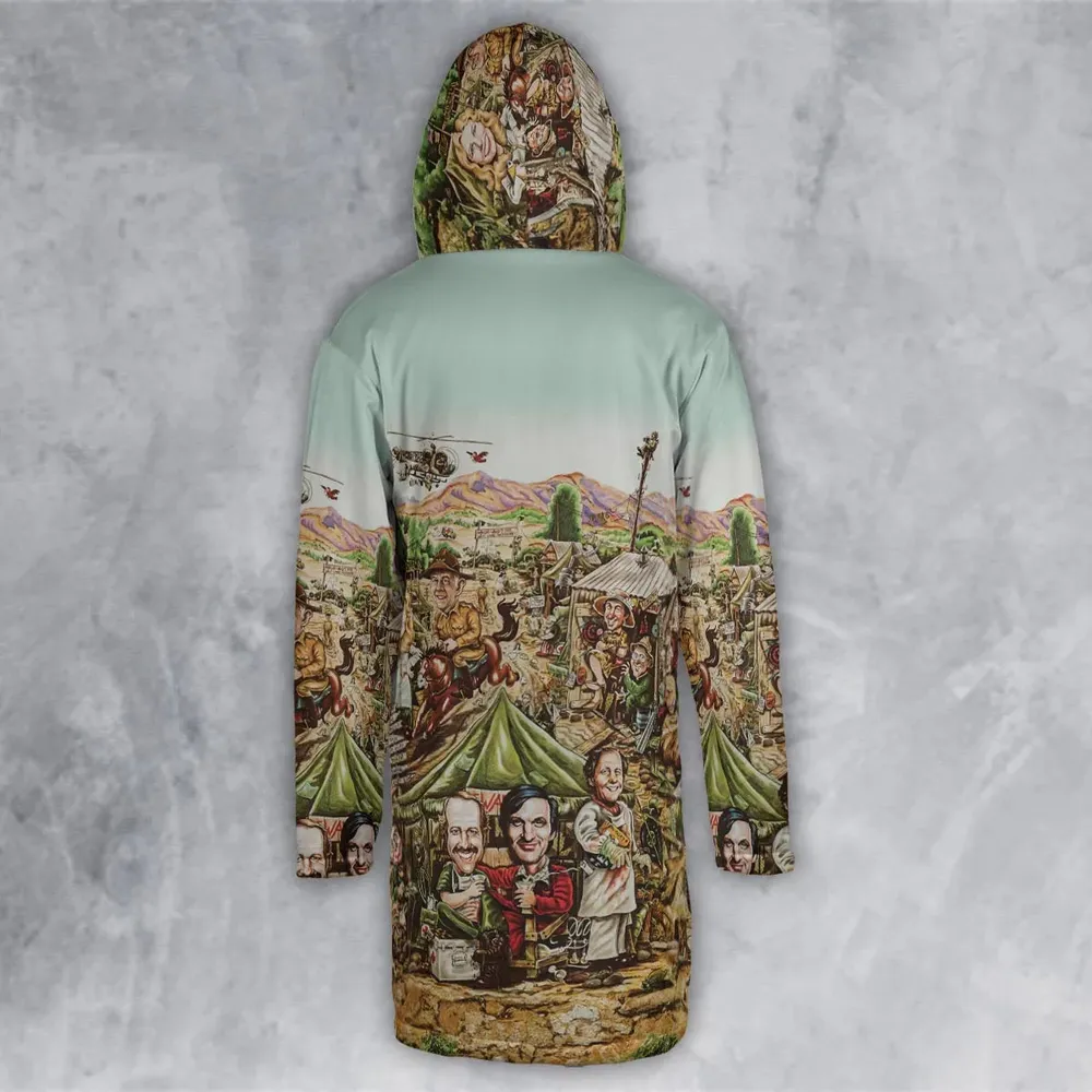 M*A*S*H Movie Art Hooded Cloak Coat - 3
