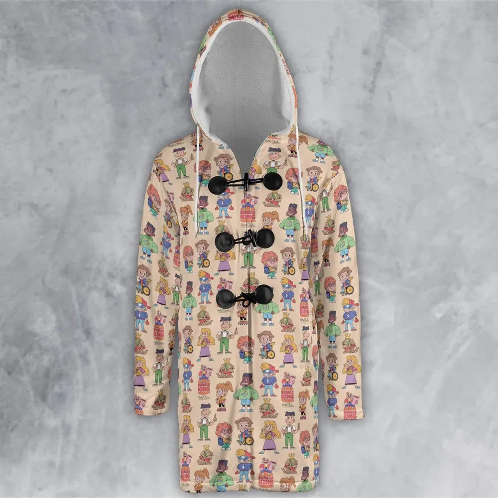BK Kids Club Hooded Cloak Coat - 2