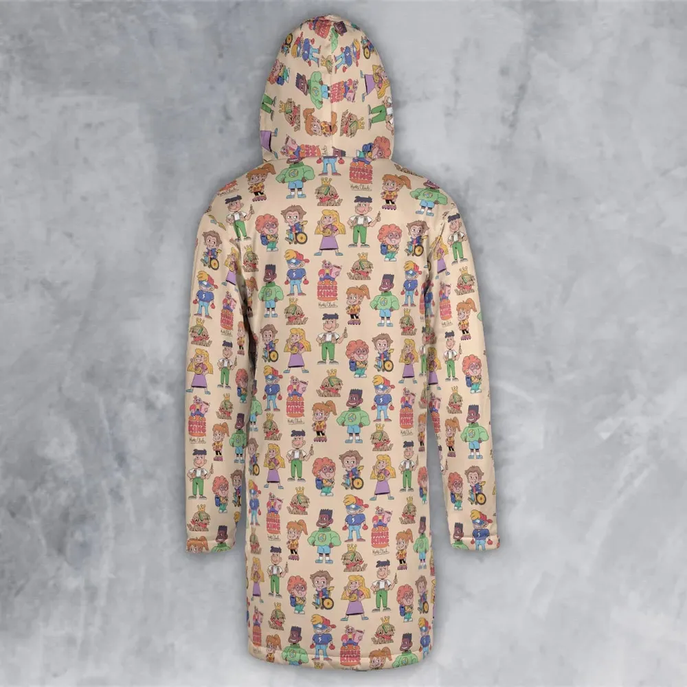 BK Kids Club Hooded Cloak Coat - 3