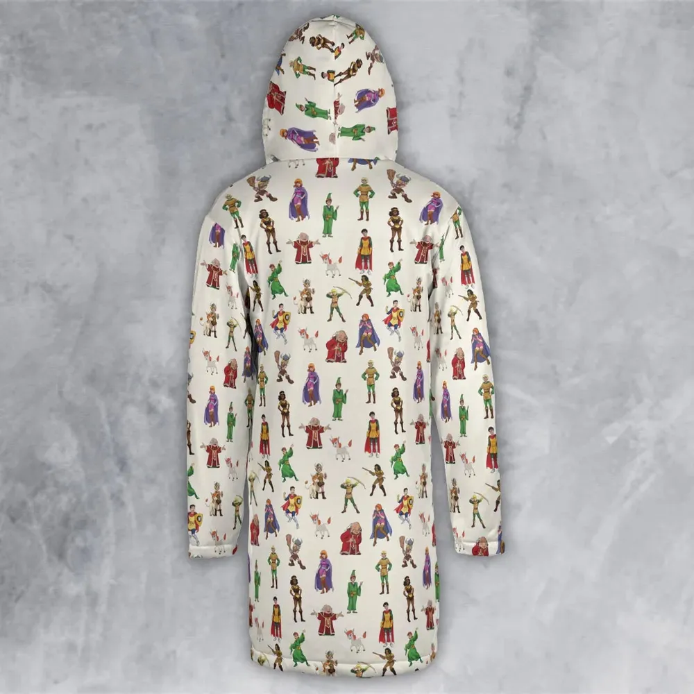 Sheila Uni Eric Diana Bobby Hank DnD Hooded Cloak Coat - 3