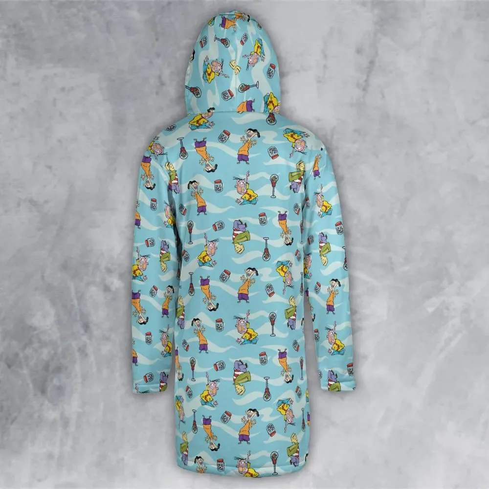 Quick Tips Regarding Ed, Edd, n Eddy Pattern Hooded Cloak Coat - 3
