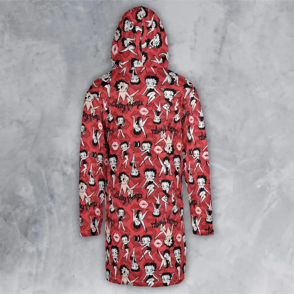 Betty Boop Singer Cartoon Sexy Hooded Cloak Coat - 3
