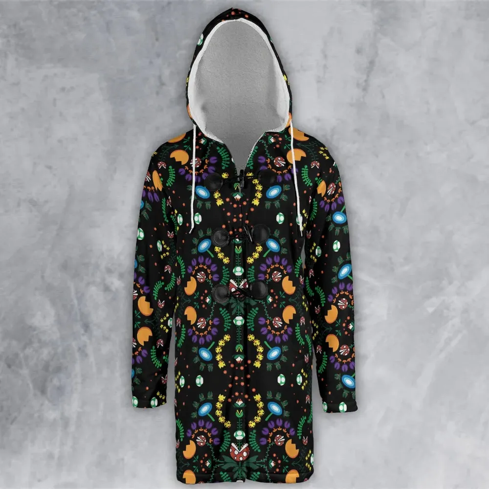 Mario Bros Piranha Plant Hooded Cloak Coat - 2