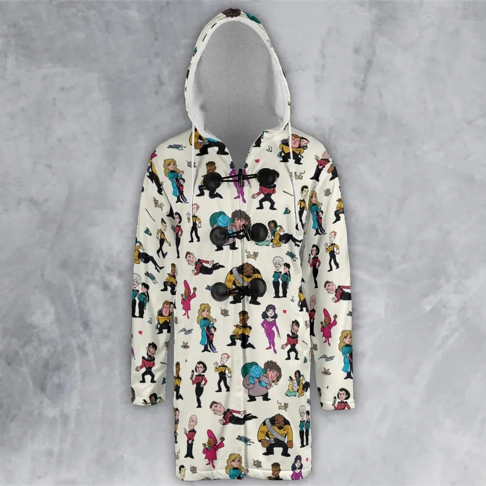 Star Trek TNG Tribute Hooded Cloak Coat - 2