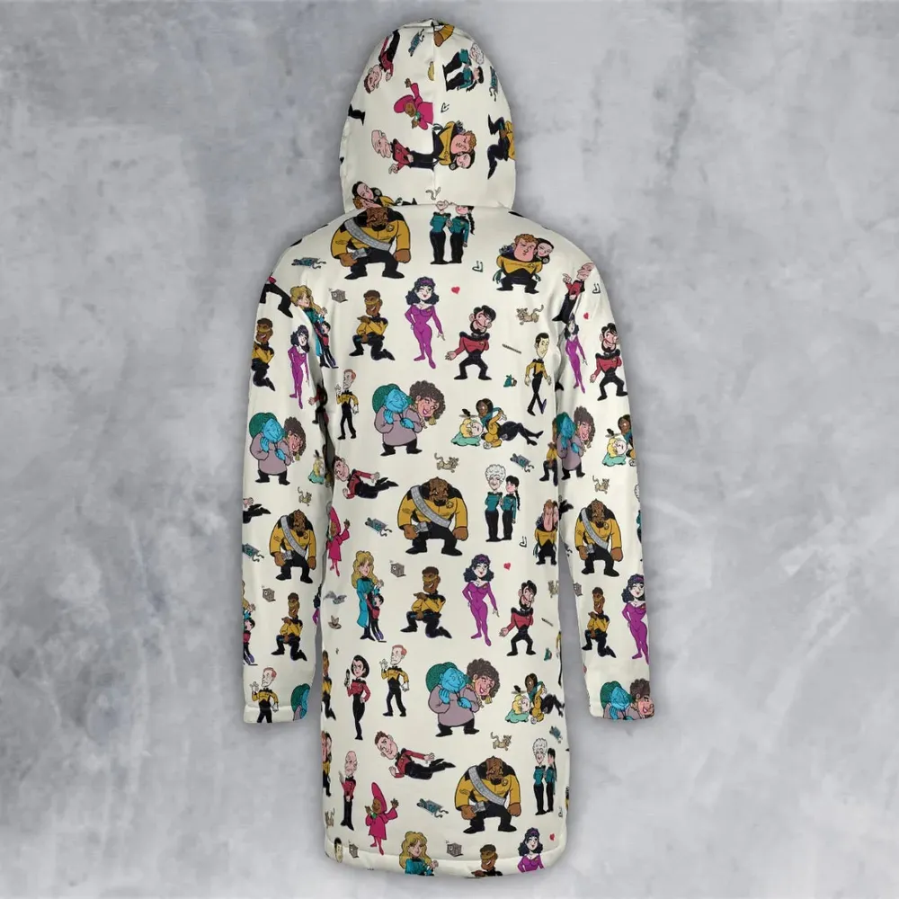 Star Trek TNG Tribute Hooded Cloak Coat - 3