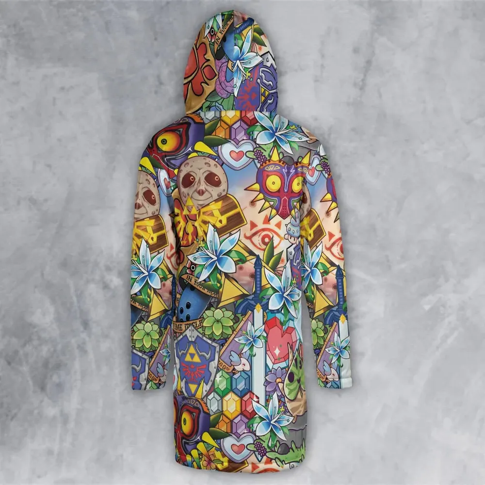 A Majora's Mask The Legend of Zelda Hooded Cloak Coat - 3