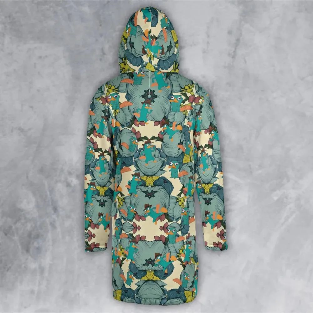 Perry The Platypus Phineas and Ferb Hooded Cloak Coat - 3