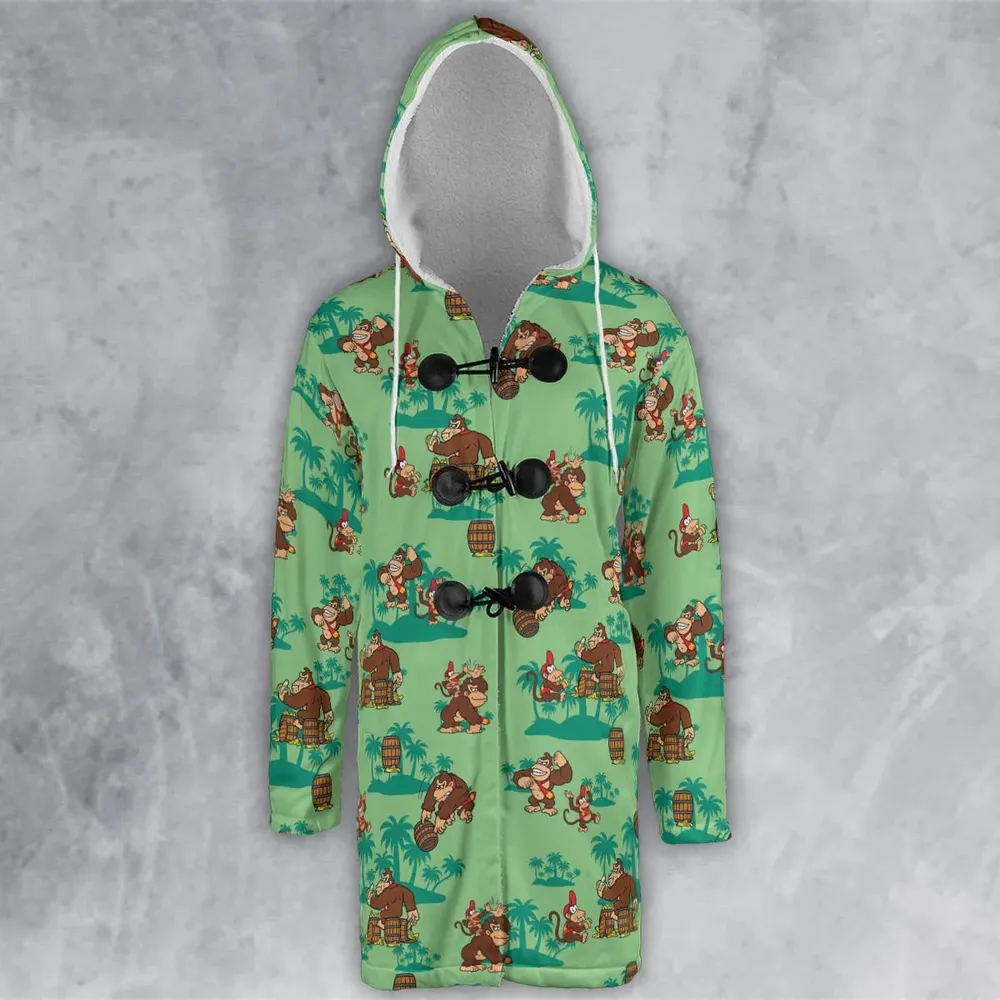Donkey Kong & Diddy Kong Hooded Cloak Coat - 2