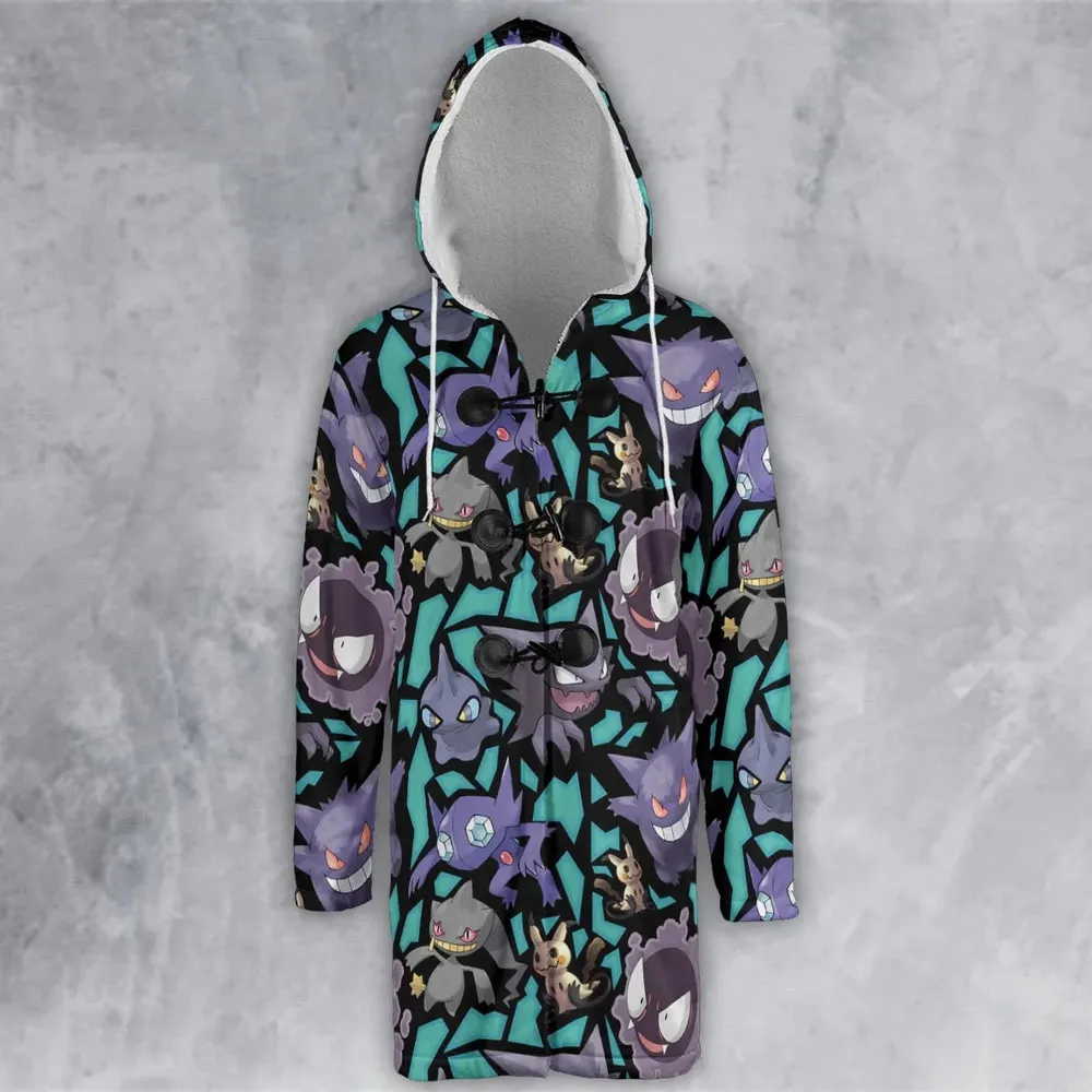 Ghost Type Pokemon Hooded Cloak Coat - 2