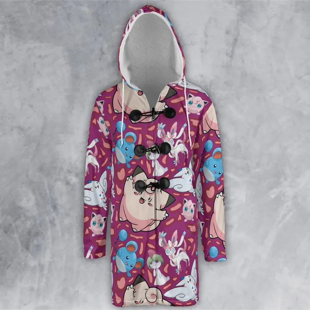 Fairy Type Pokemon Hooded Cloak Coat - 2