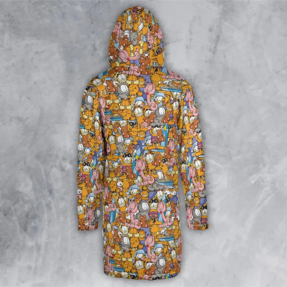 Purr-fect Garfield Hooded Cloak Coat - 3