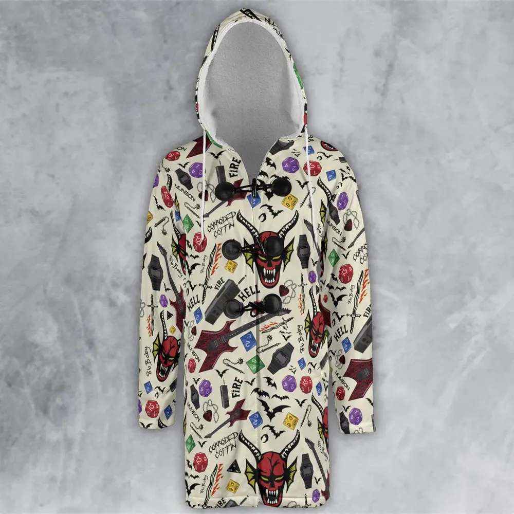 Hellfire Club Stranger Things Hooded Cloak Coat - 2