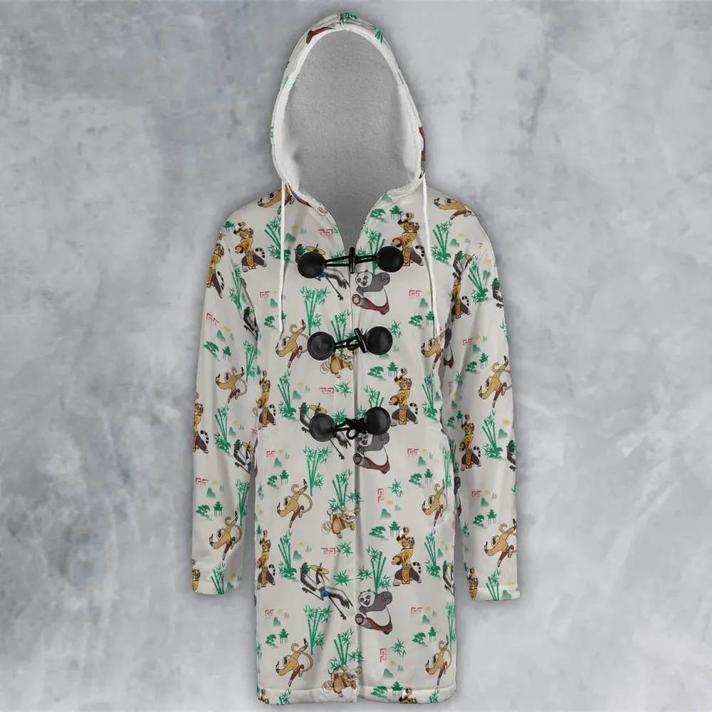 Kung Fu Panda Characters Hooded Cloak Coat - 2