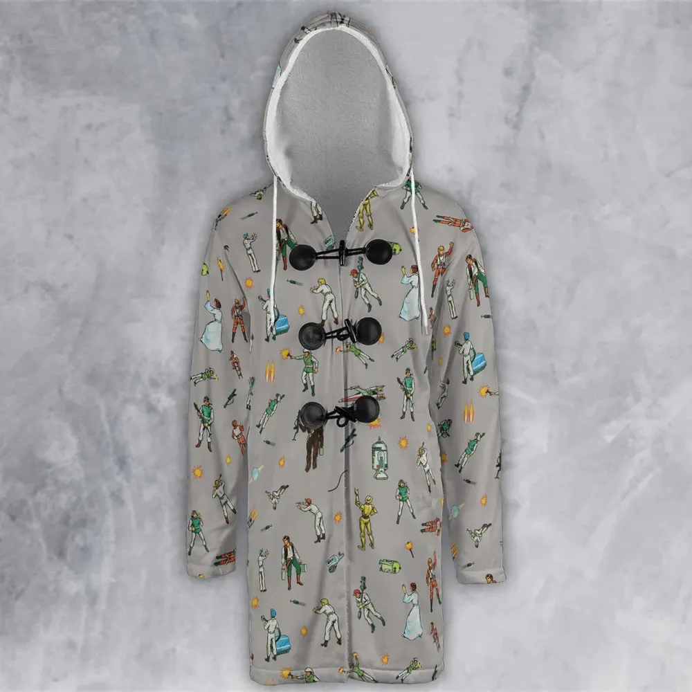 Escape from the Death Star Star Wars Hooded Cloak Coat - 2