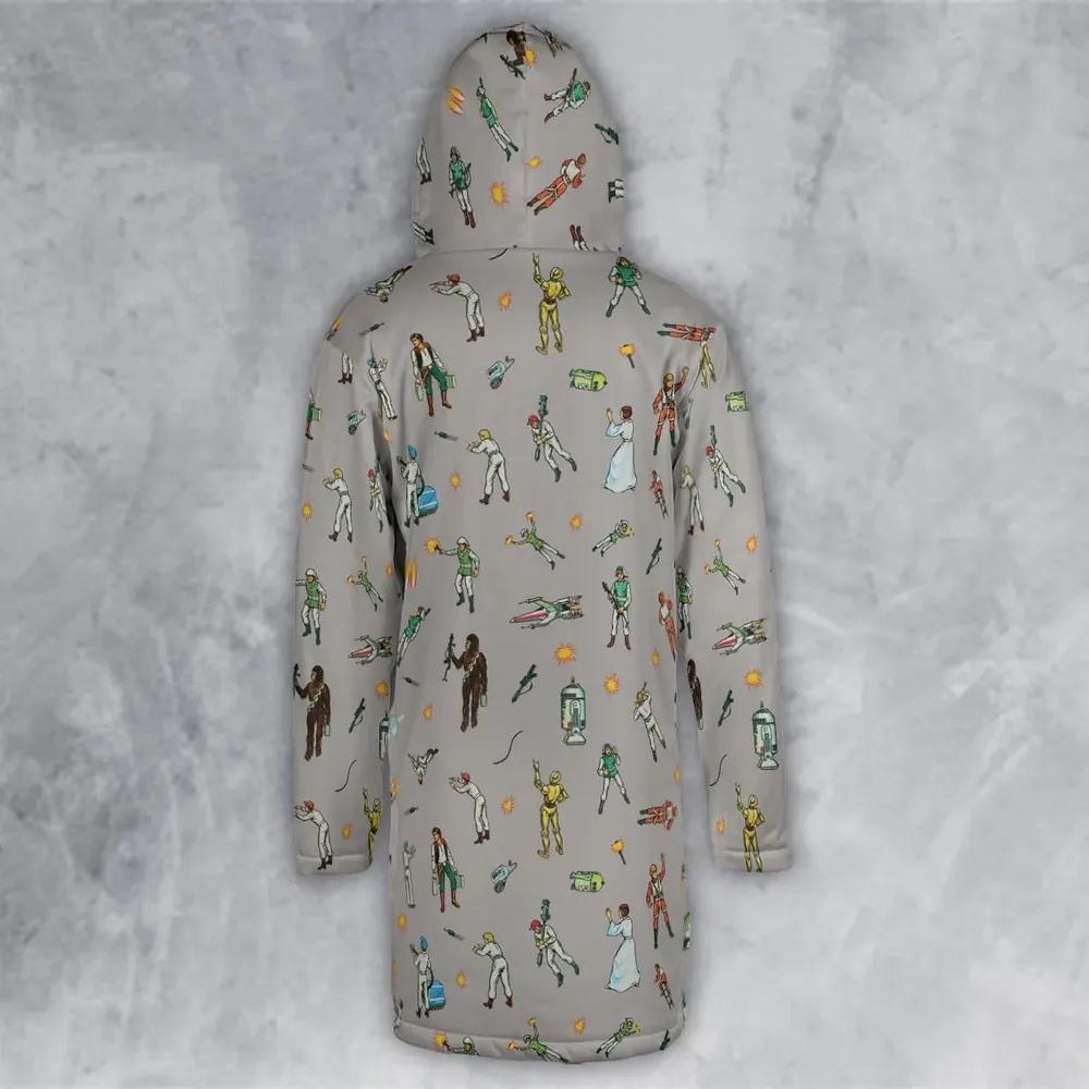 Escape from the Death Star Star Wars Hooded Cloak Coat - 3