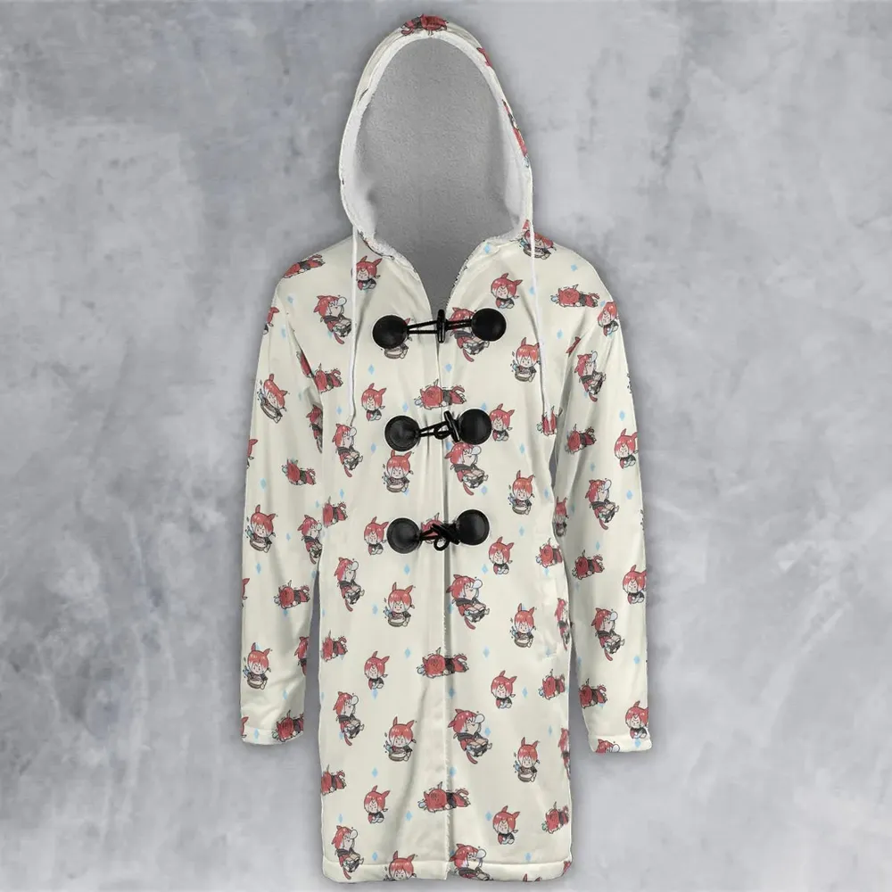 Crystal Exarch Final Fantasy Hooded Cloak Coat - 2