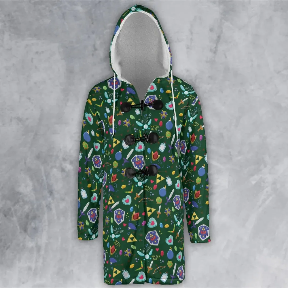 The Legend Of Zelda Hooded Cloak Coat - 2