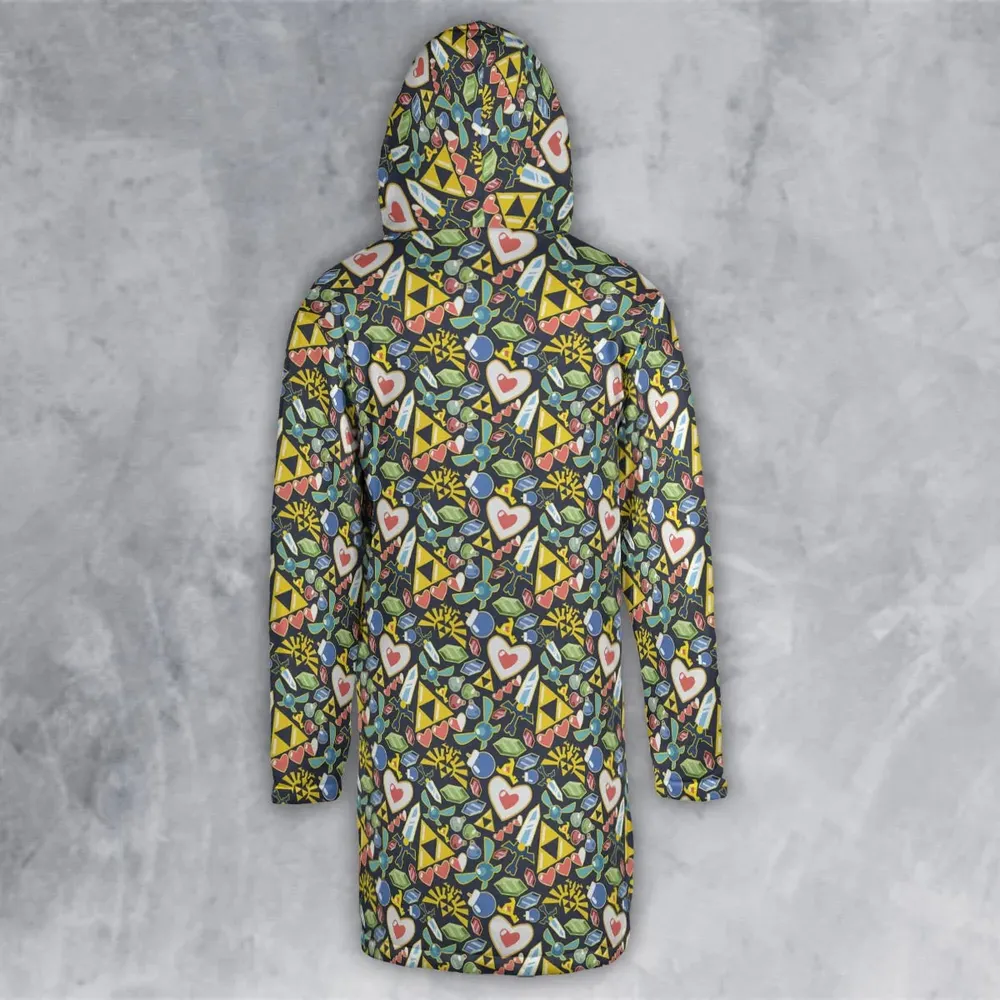 Zelda Theme Items Hooded Cloak Coat - 3
