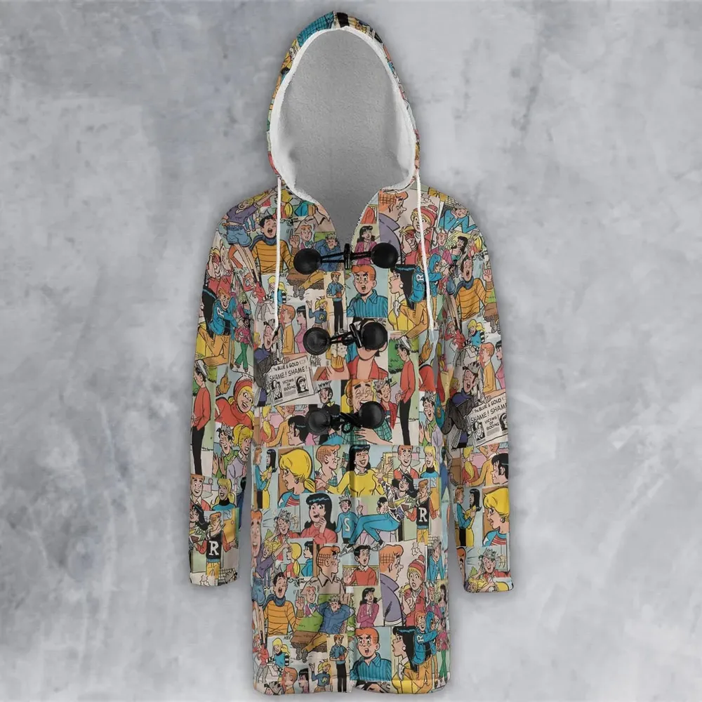 Archie Comics Characters Hooded Cloak Coat - 2