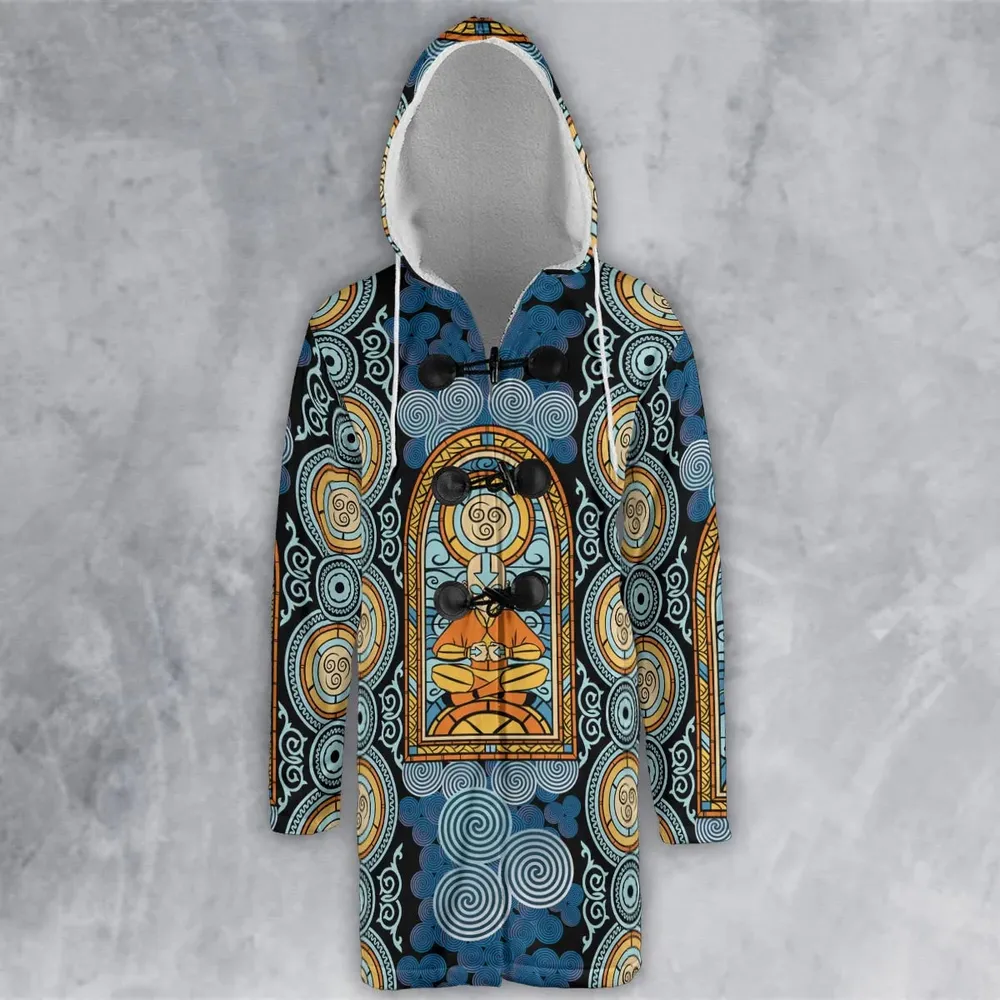 Air Avatar Avatar the Last Airbender Hooded Cloak Coat - 2