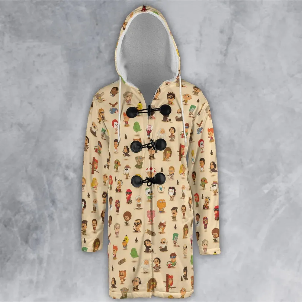 Mini Famous Characters Hooded Cloak Coat - 2