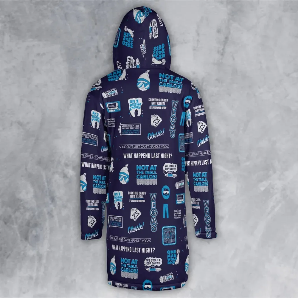 What Happened Last Night The Hangover Hooded Cloak Coat - 3