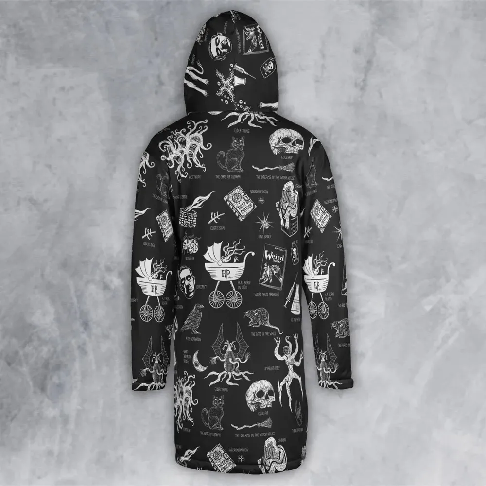 H.P. Lovecraft Monsters Hooded Cloak Coat - 3