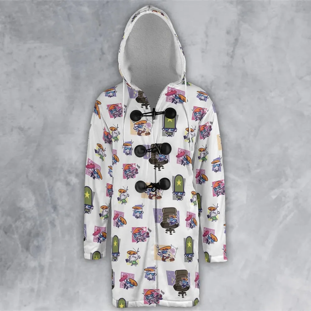 Dexter's Laboratory Characters Hooded Cloak Coat - 2