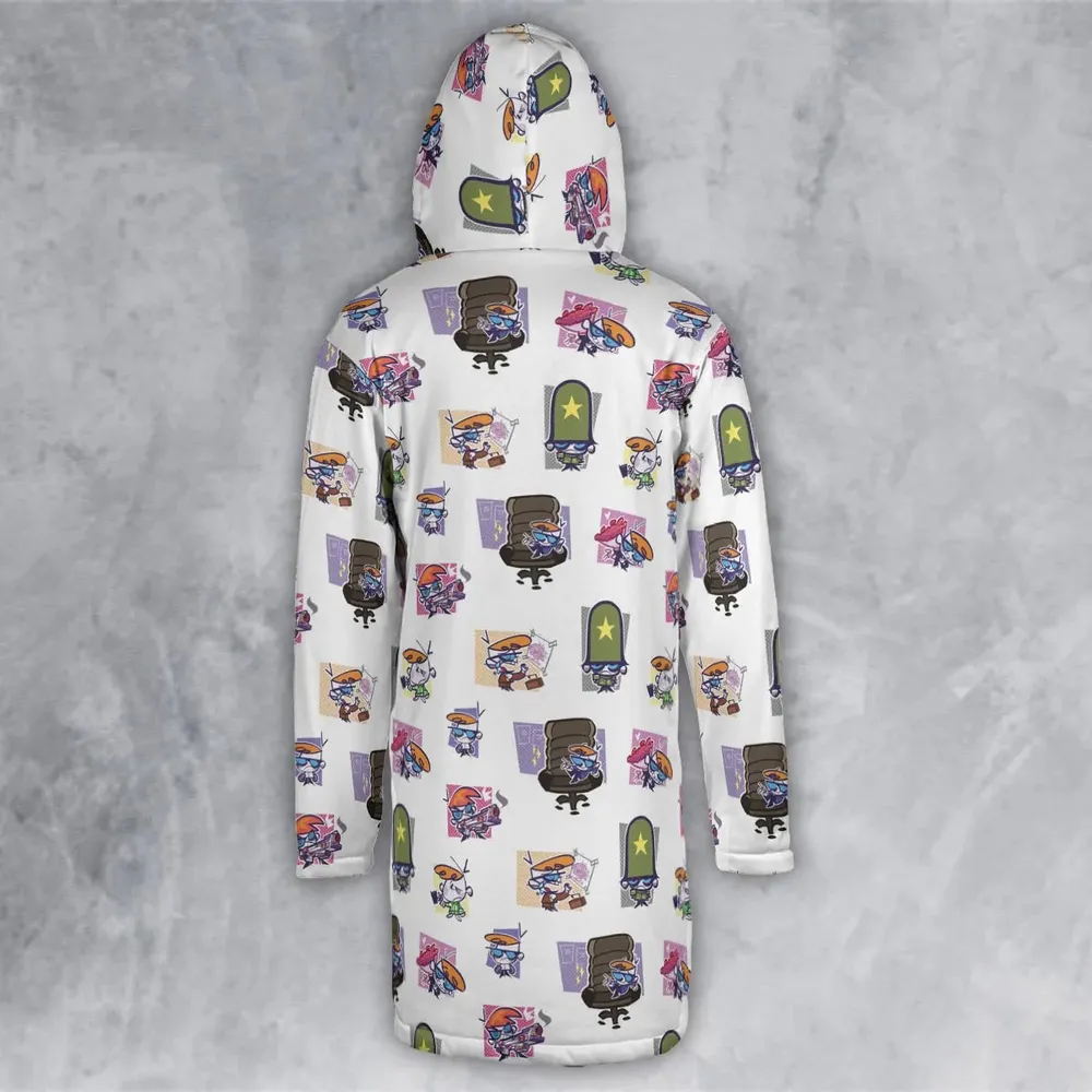 Dexter's Laboratory Characters Hooded Cloak Coat - 3