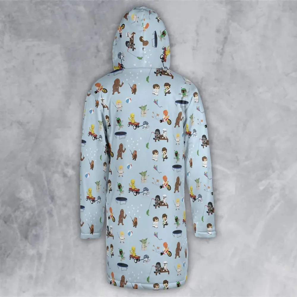 Go Fishing with Star Wars Characters Hooded Cloak Coat - 3