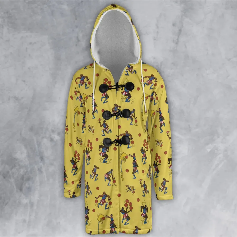 Harlem Globetrotters Hooded Cloak Coat - 2