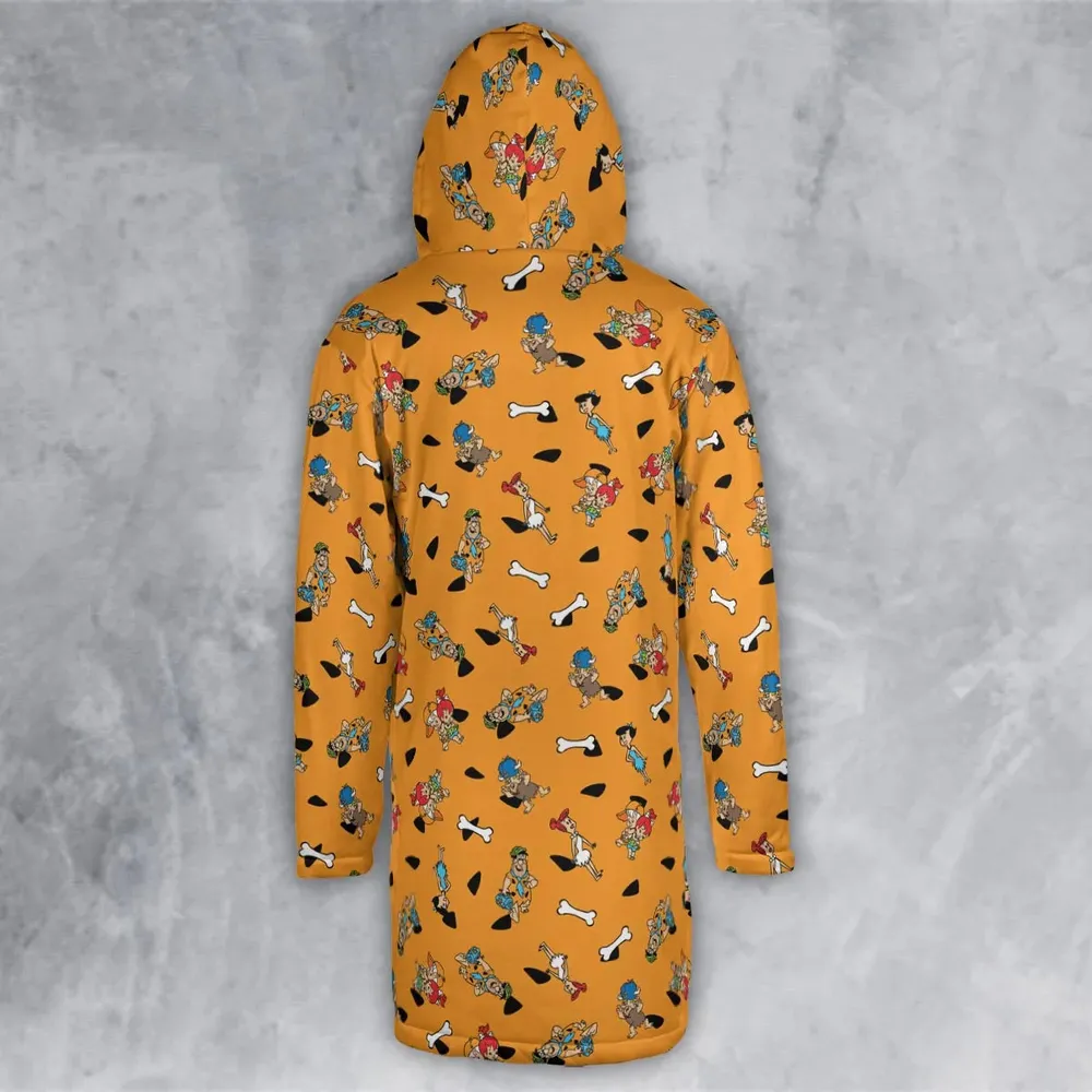 Stone Age The Flintstones Characters Hooded Cloak Coat - 3