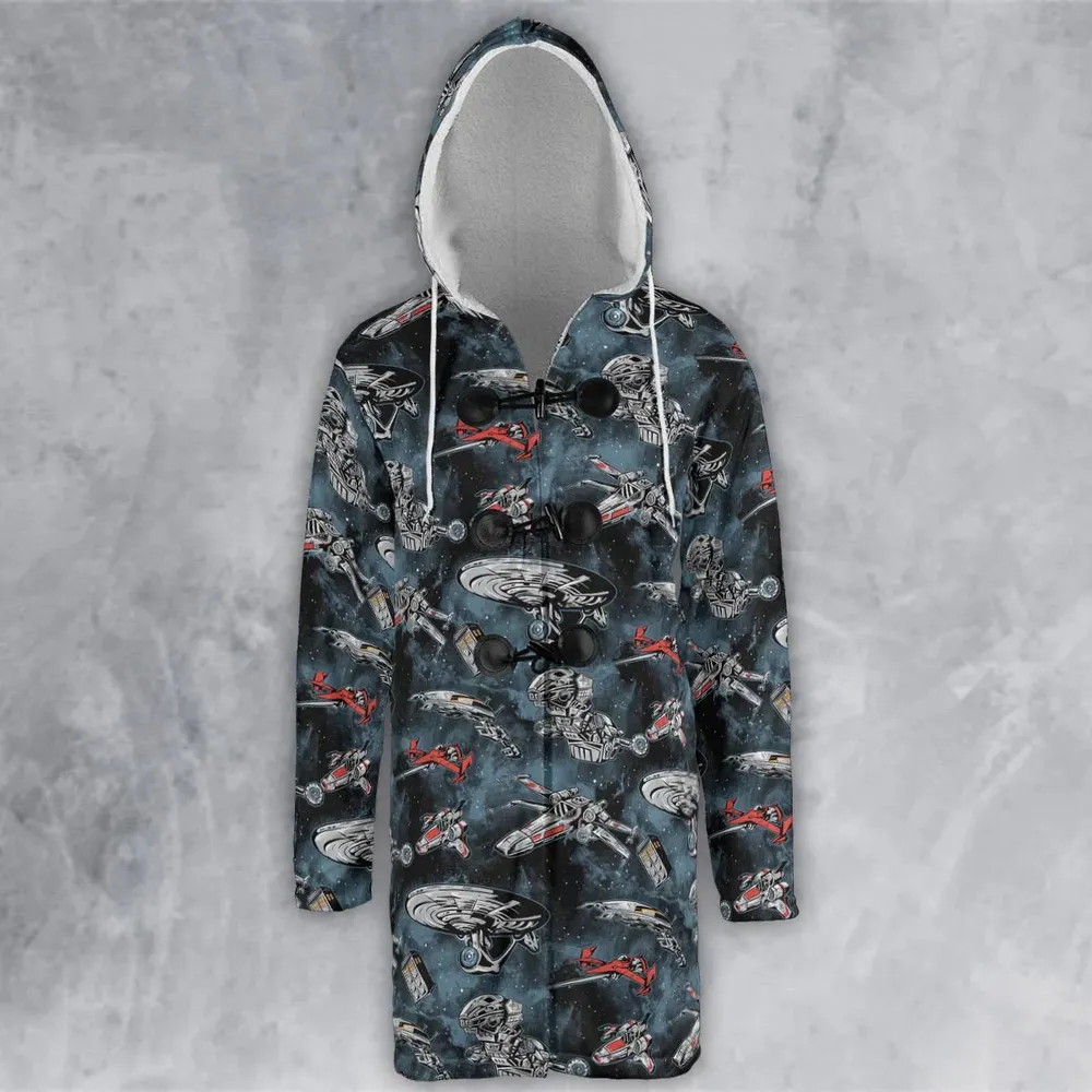 Ultimate Space Fleet Hooded Cloak Coat - 2