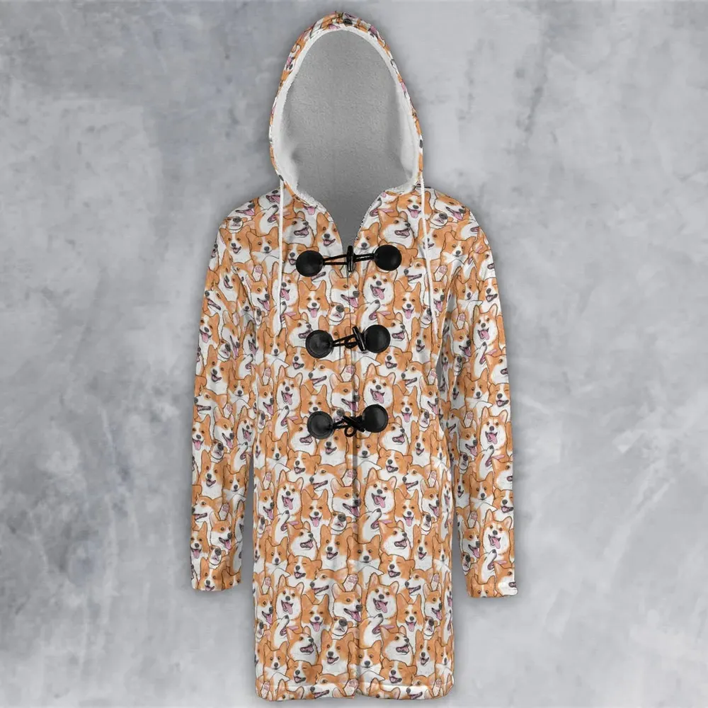That's a lot of Corgi Hooded Cloak Coat - 2