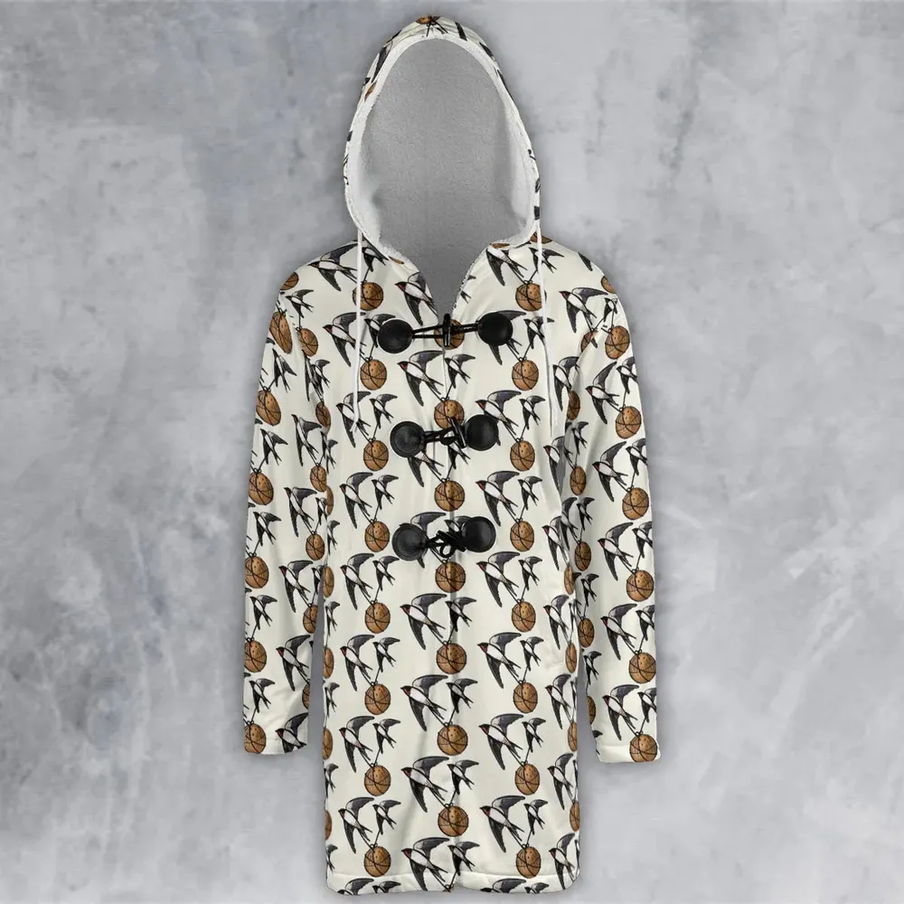 European Swallow Monty Python Holy Grail Hooded Cloak Coat - 2